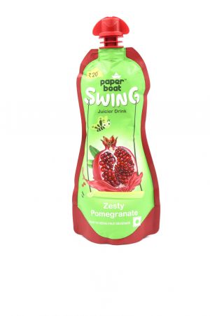 Paperboat Swing Zesty Pomegranate Juice Enriched With Vitamin D No Gmos 250Ml 1