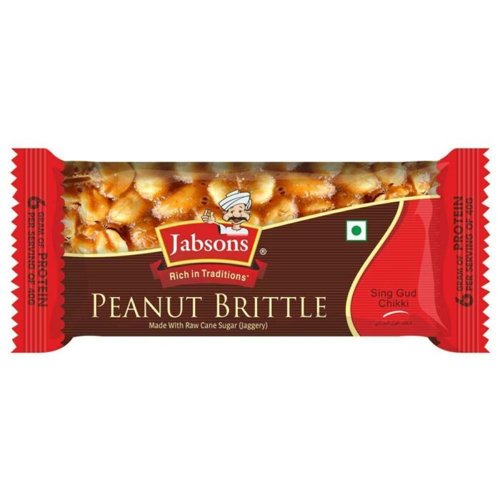 Jabsons Peanut Brittle Sing Gud Chikki 40 G Product Images