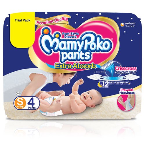 MamyPoko Pants Extra Absorb Diapers, XXL (Pack of 22)