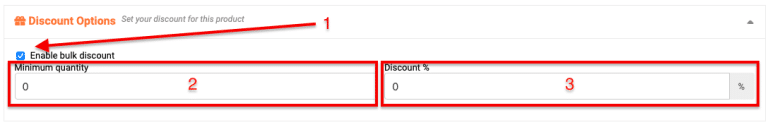 Customise Added Product Discount Options
