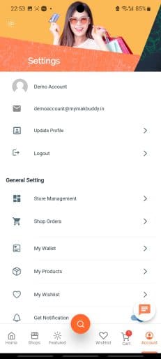 App Open Vendor Account Using Email 9 Large