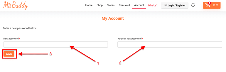 New Password Option Large