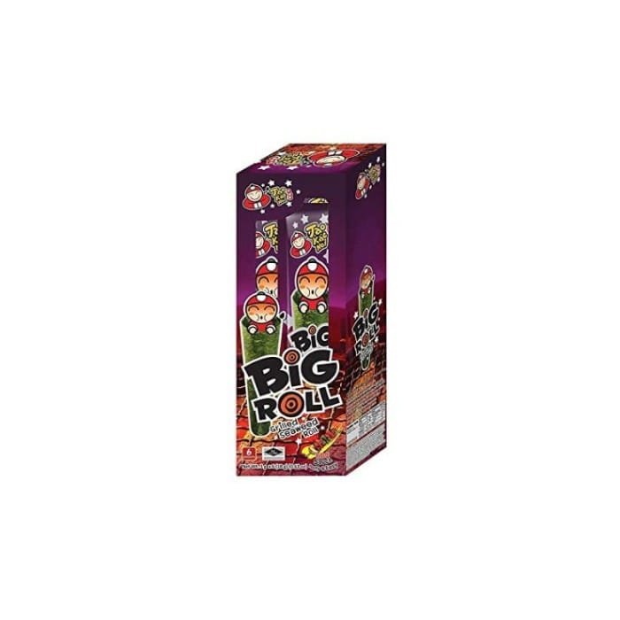 Big Roll Grilled Seaweed Roll BBQ Sauce Tasty Easy 3gm