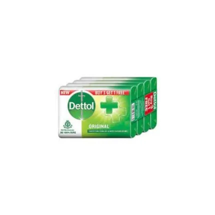 Dettol Body Soap Original Germ Defence, Buy 3 Get 1 Free