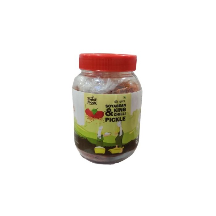 Meira Foods Soyabean King Chilli Pickle 250G