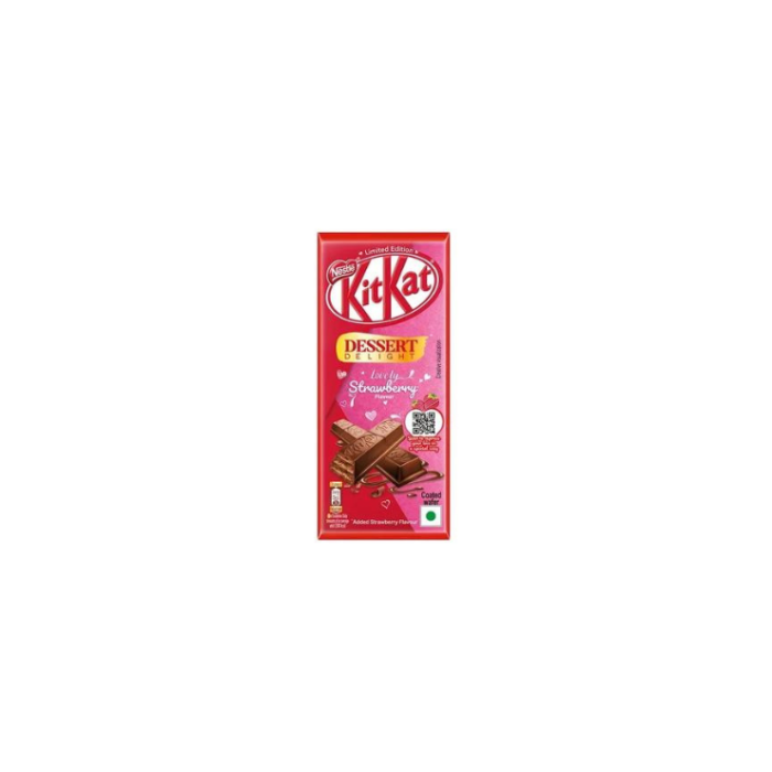 Nestle Kit Kat Dessert Delight Lovely Strawberry Flavour