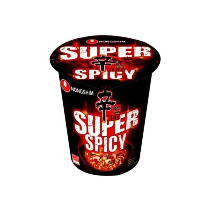 Nongshim Red Super Spicy Instant Noodle 100Gm