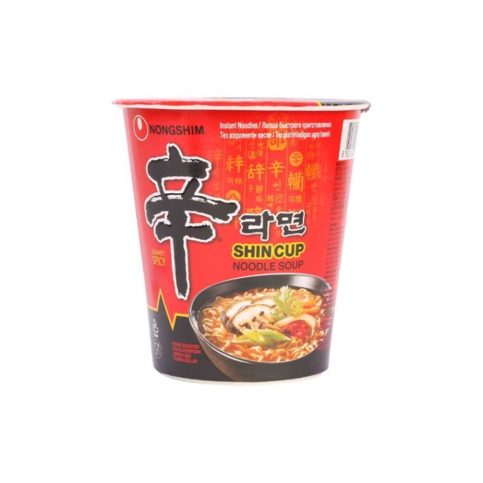 Nongshim Shincup Noodle Soup Instant Noodles 100Gm