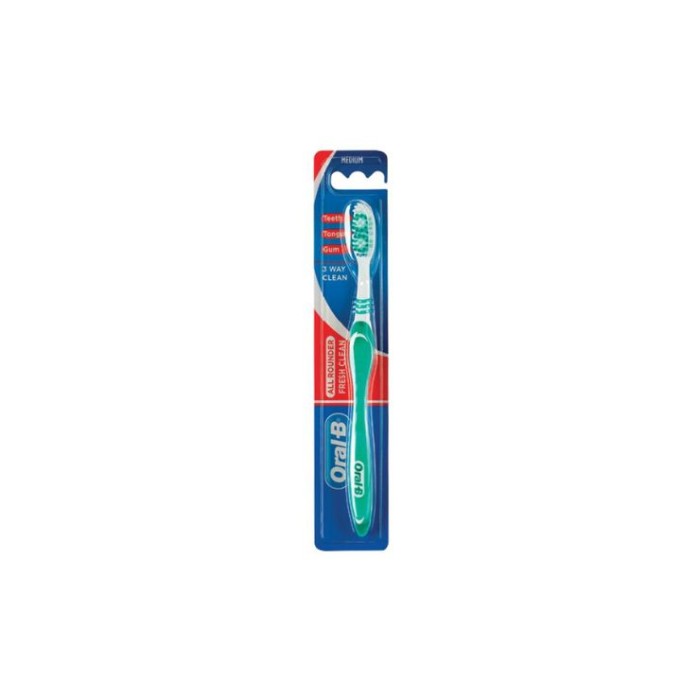 Oral B Fresh Clean Medium Toothbrush1