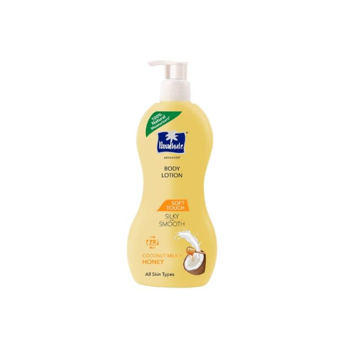 Parachute Advansed Body Lotion Soft Touch Silky Smooth Coconut Milk Honey All Skin Types 400Ml