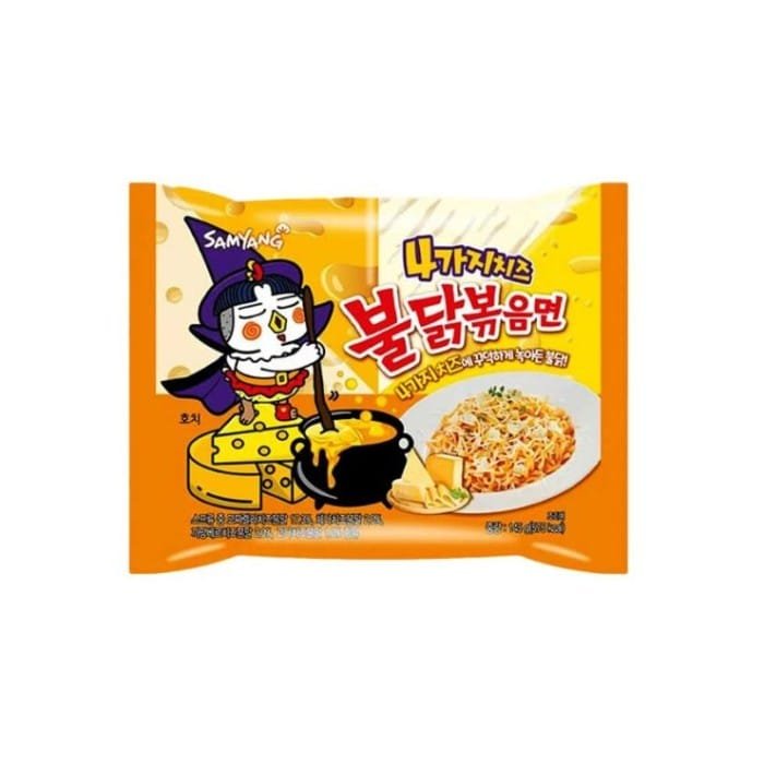 Samyang Buldak Quattro Cheese Hot Chicken Flavor Ramen 145gm