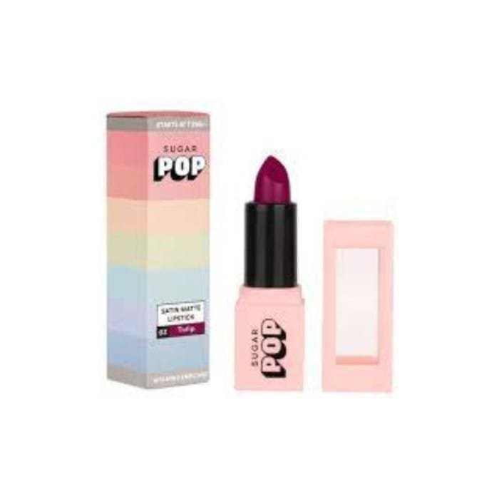 Sugar Satin Matte Lipstick 03 Tulip 3G1