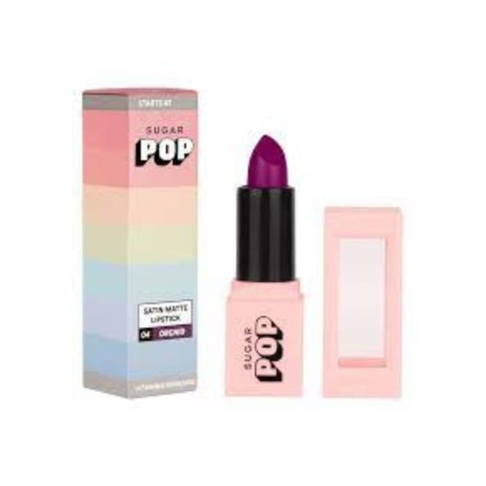 Sugar Satin Matte Lipstick 04 Orchid 3g1