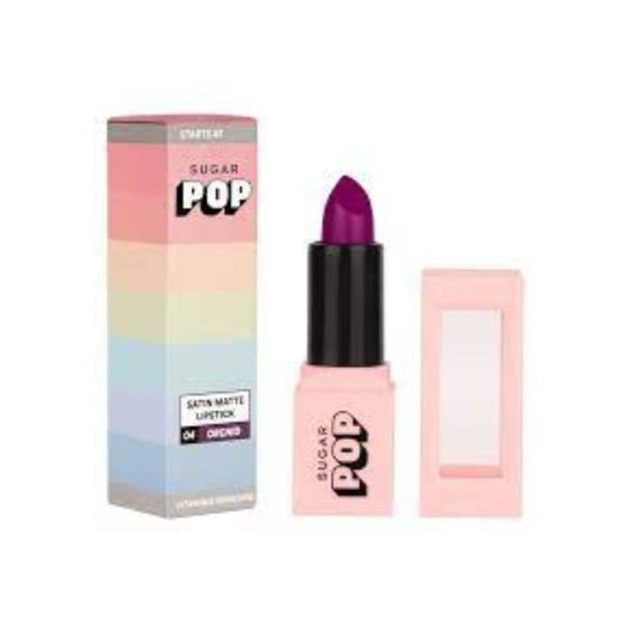 Sugar Satin Matte Lipstick 04 Orchid 3G1