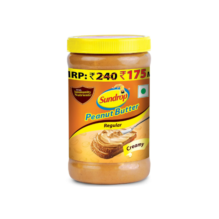 Sundrop Peanut Butter Regular Creamy 462Gm