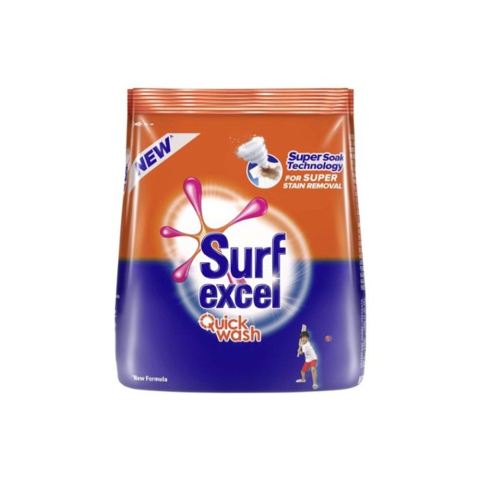 Surf Excel Quick Wash Super Soak Technology For Super Stain Removal 500G