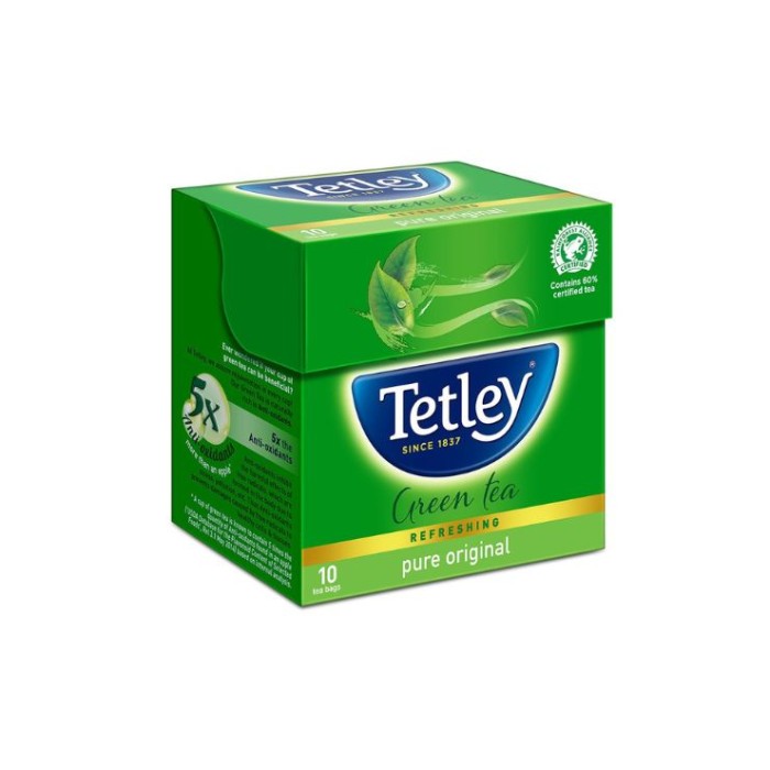 Tetley Green Tea Immune With Added Vitamin C Helps Support Immune System Classic 10Tea Bags