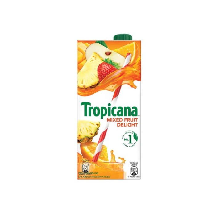 Tropicana Mixed Fruit Delight Ready To Serve Fruit Beverage 1L