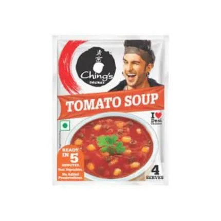 Ching's Secret TOMATO SOUP Ready in 5 Minutes Real Vegetables  No Added Preservatives 4 Serves