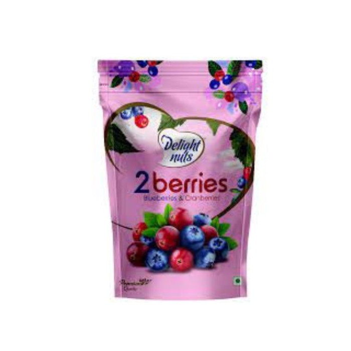 Delight Nuts 2 Berries Blueberries Cranberries 200G