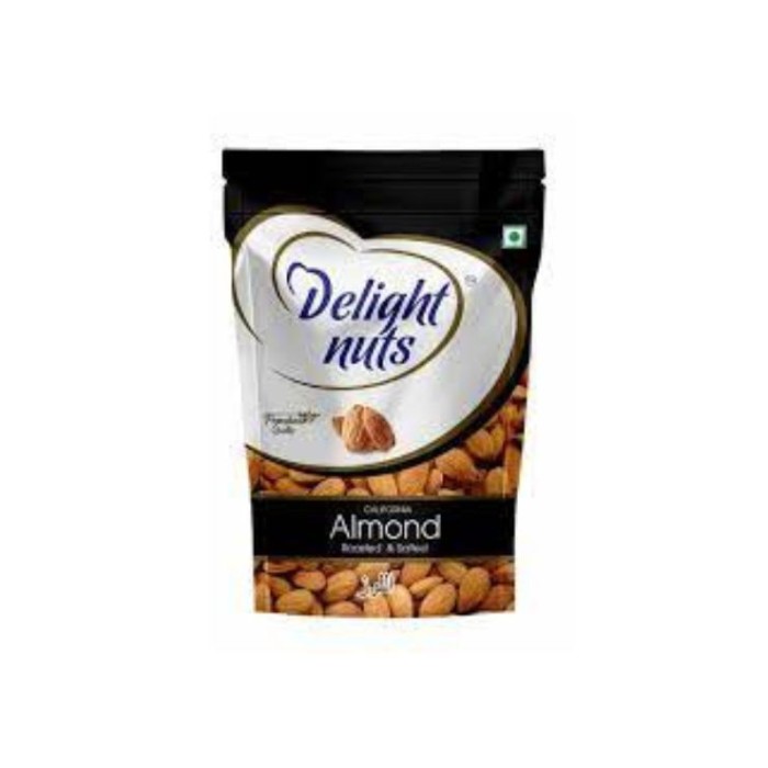 Delight Nuts California Almonds Roasted Salted 200G