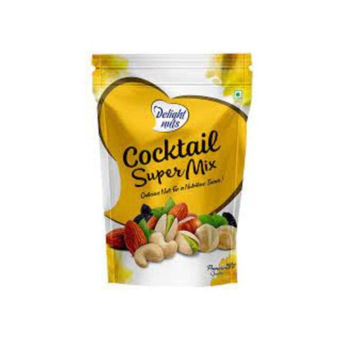 Delight Nuts Cocktail Super Mix Delicious Nuts For A Nutrilious Snack 200G