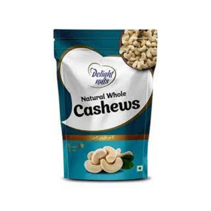 Delight Nuts Natural Whole Cashews 200G