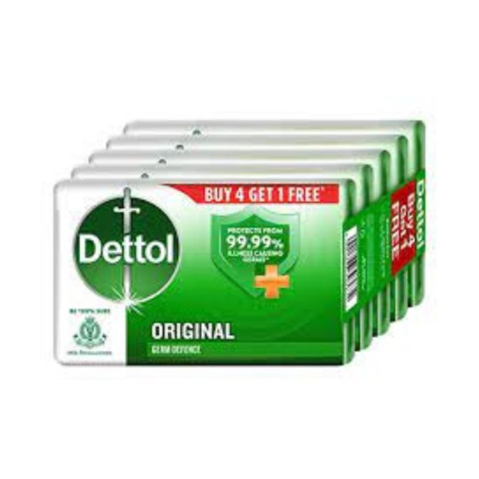 Dettol Original Germ Defence Protects From 99.99 Illness Causing Germs 4 In 1