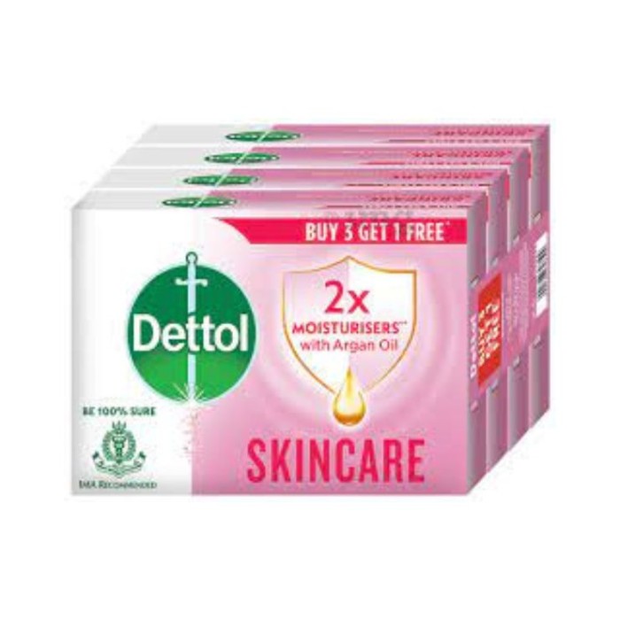Dettol Skincare Protects From 99.9 Harmful Germs 2X Moisturisers With Argan Oil Buy 3 Get 1