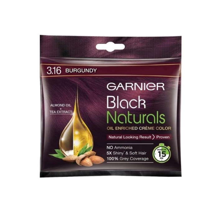 Garnier Black Natural 3.16 Burgundy