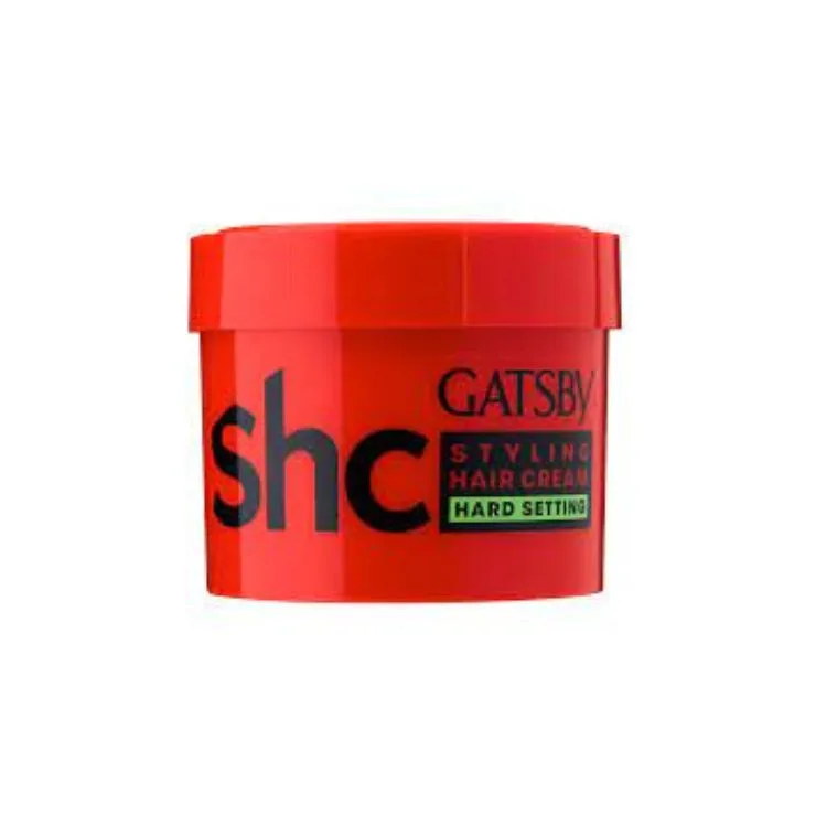 Gatsby Styling Hair Cream Hard Setting 250g Gatsby Styling Hair Cream Hard Setting 250g