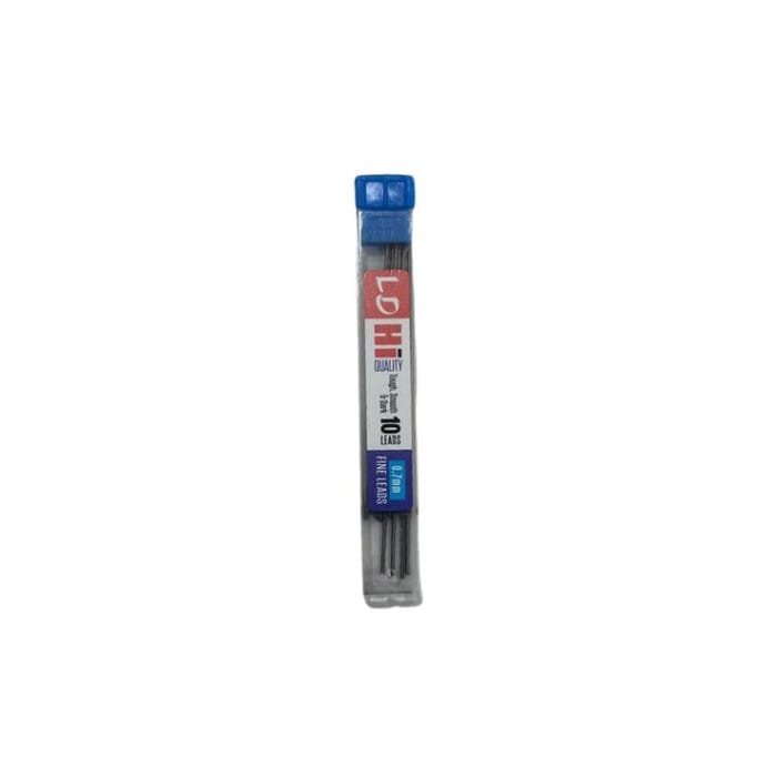 HiQuality Tough Smooth Dark 10Tubes 0.7mm Fine Leads 10 Leads