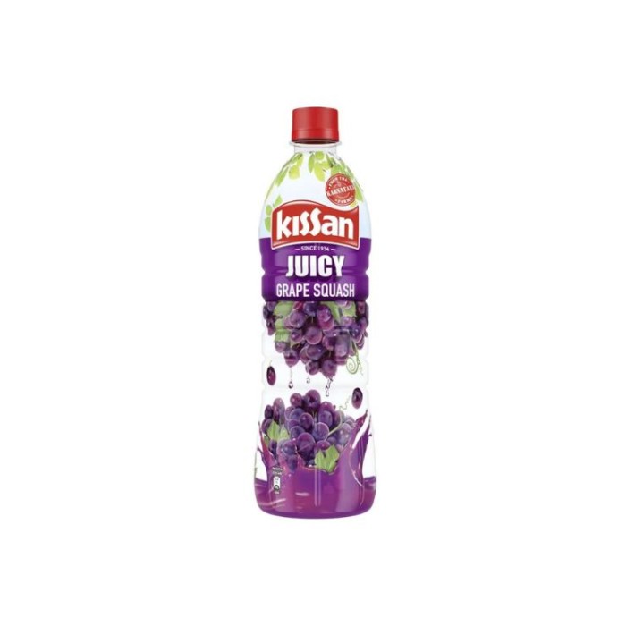 Kissan Juicy Grape Squash 750Ml