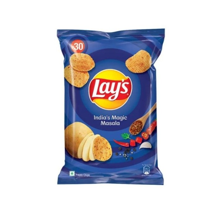Lays Wah Indias Magic Masala Potato Chips 73G