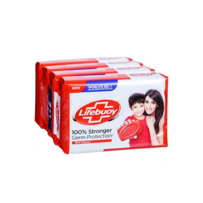 Lifebuoy 100 Stronger Germ Protection Silver Defence