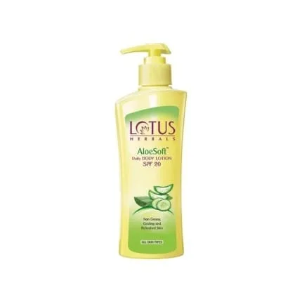 Lotus Aloe Soft SPF 20 Body Lotion1