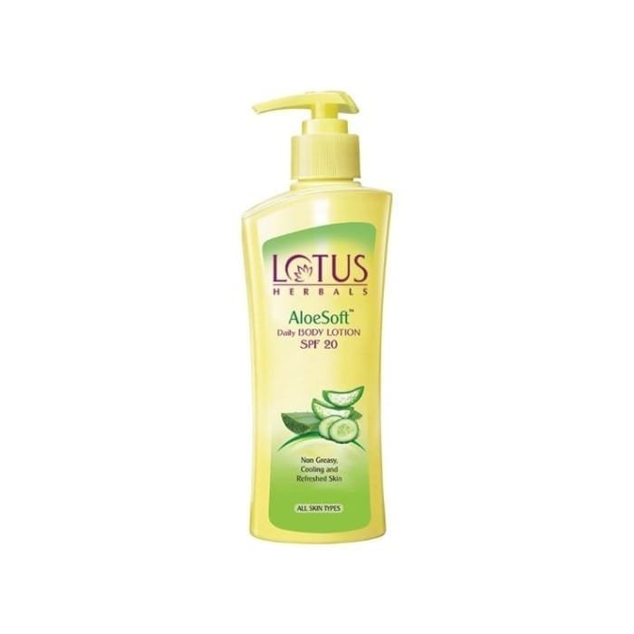 Lotus Aloe Soft Spf 20 Body Lotion1