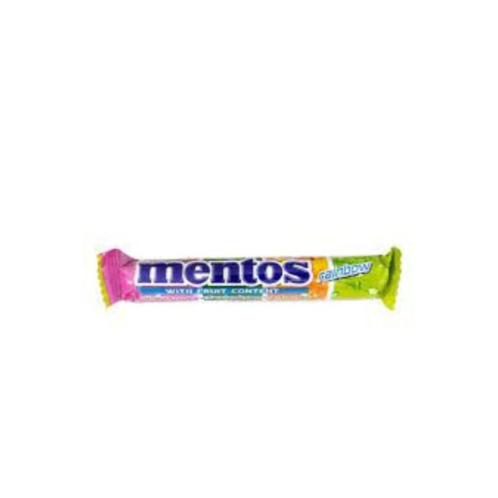 Mentos Rainbow With New Flavour Fruit Content 28.6G