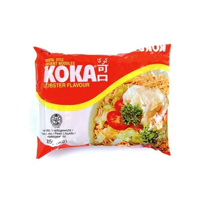 Oriental Style Instant Noodles Koka Lobster Flavour