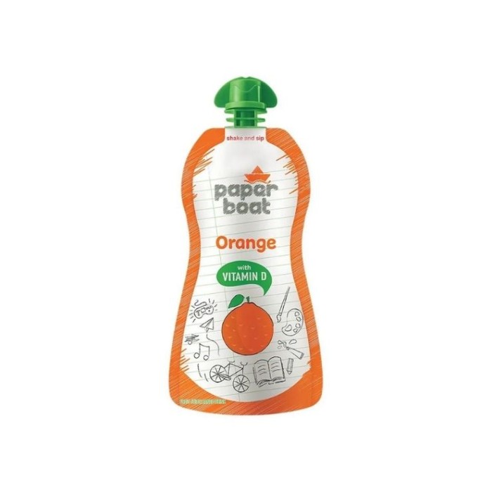 Paper Boat Orange With Vitamin D