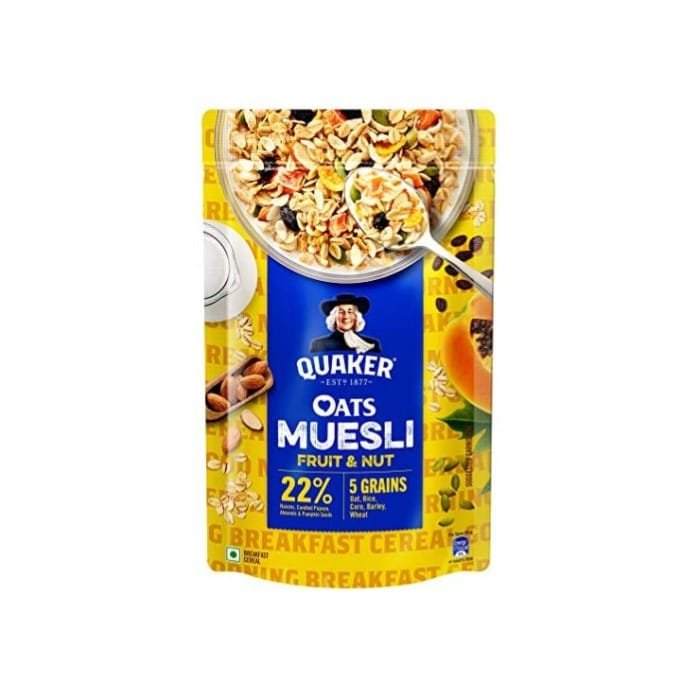 Quaker Oats Muesli Fruit Nut 700G1