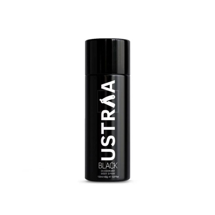 Ustraa Black Deodrant Body Spray 150Ml