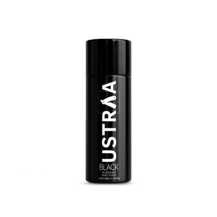 Ustraa Black Deodrant Body Spray 150Ml