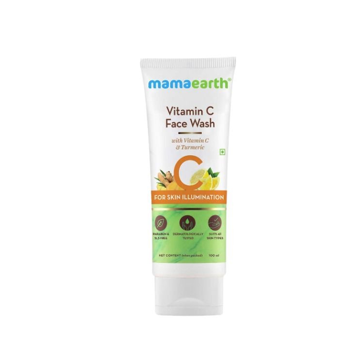 Mamaearth Vitamin C Face Wash With Vitamin C & Turmeric 100ml