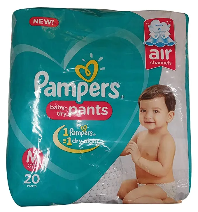 Pampers Taped Medium 7 12 Kg 6ps