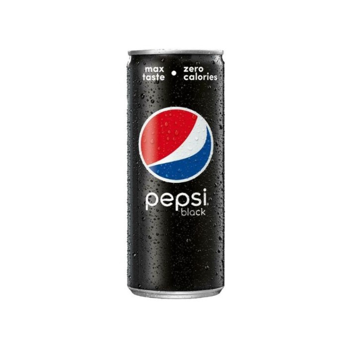 Pepsi Black Zero Sugar Can 250Ml