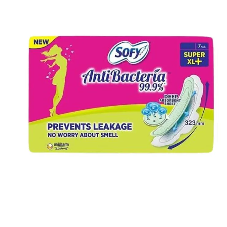 Sofy Anti Bacteria No Worry of Smell Slim XL 7 Pads