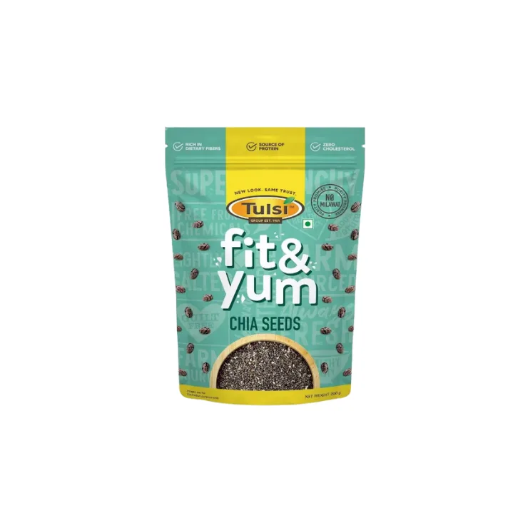 Tulsi Fit amp Yum Chia Seeds 200gm