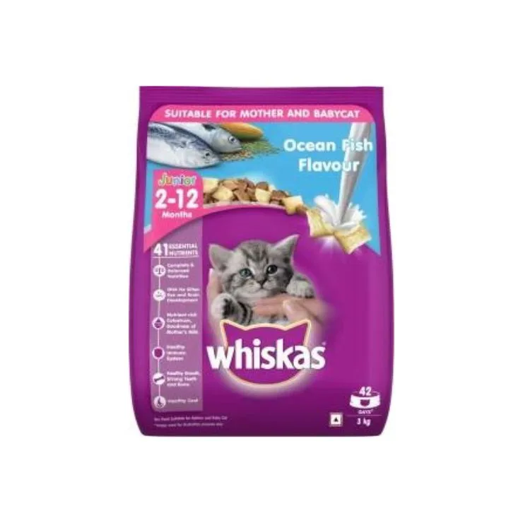 Whiskas Ocean Flavour Junior 2-12 Months 450g