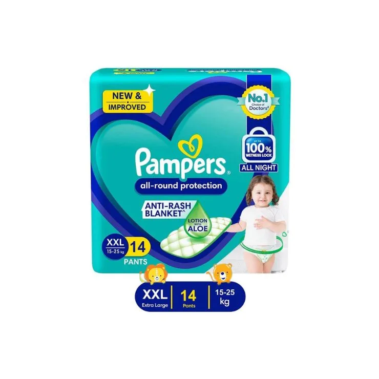 Pampers Anti-Rash Blanket XXL 14 Pants